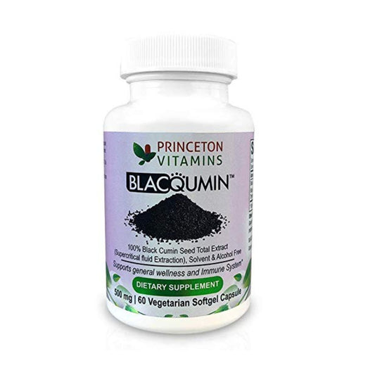 BlacQumin® Black Seed Extract, 500 mg, Supercritical Fluid Extraction 60 Vegetarian Softgel Caps